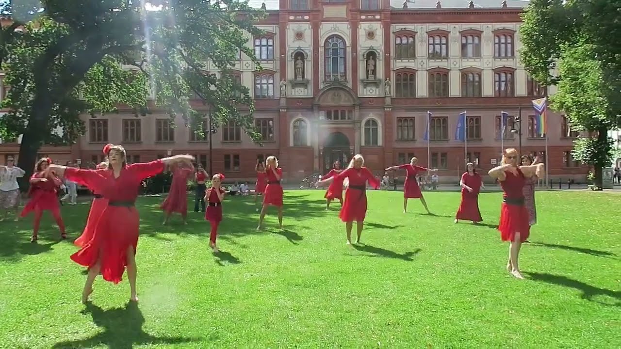 Flashmob the most Wuthering Heights day ever Rostock 2024
