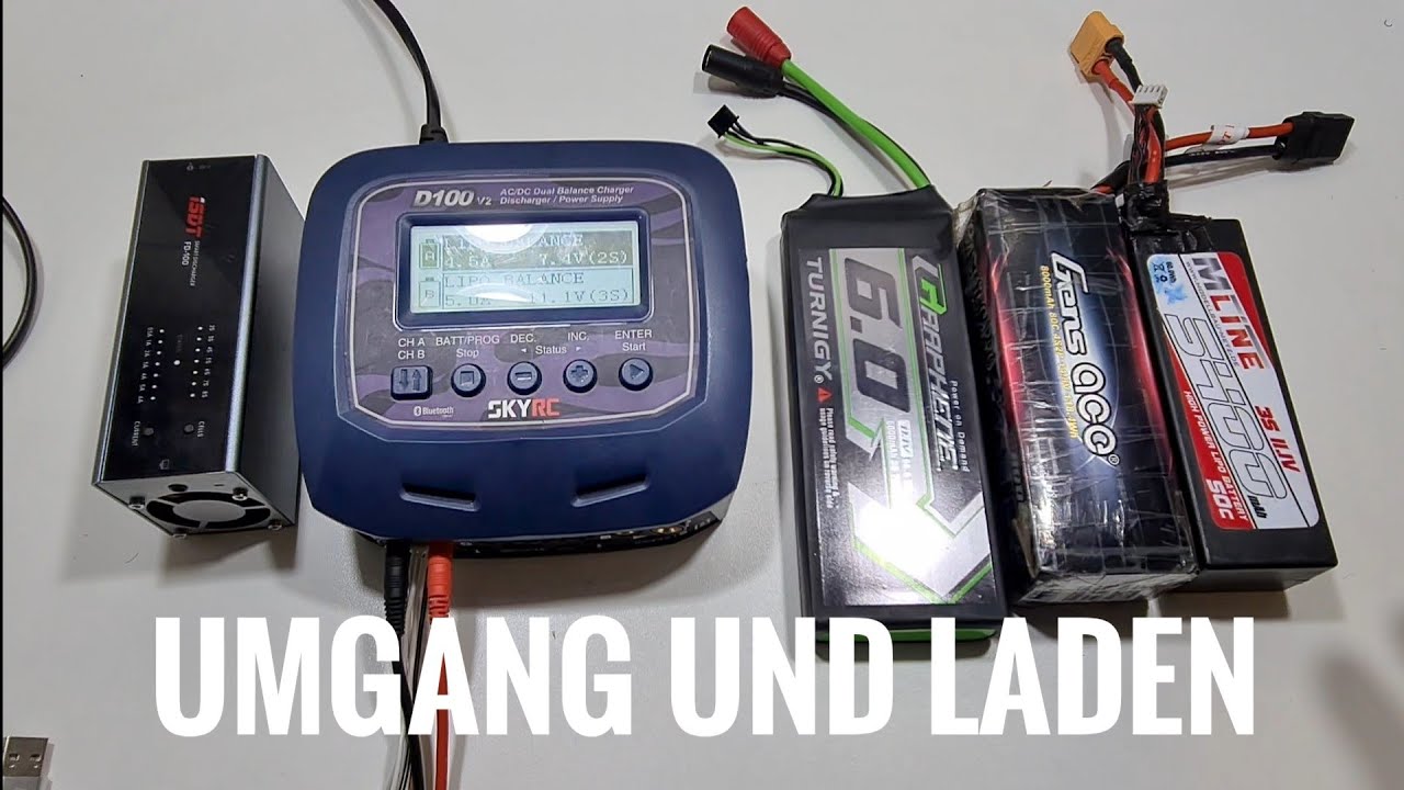 Lipo 1x1 Laden Entladen Lagerspannung (Teil 3)