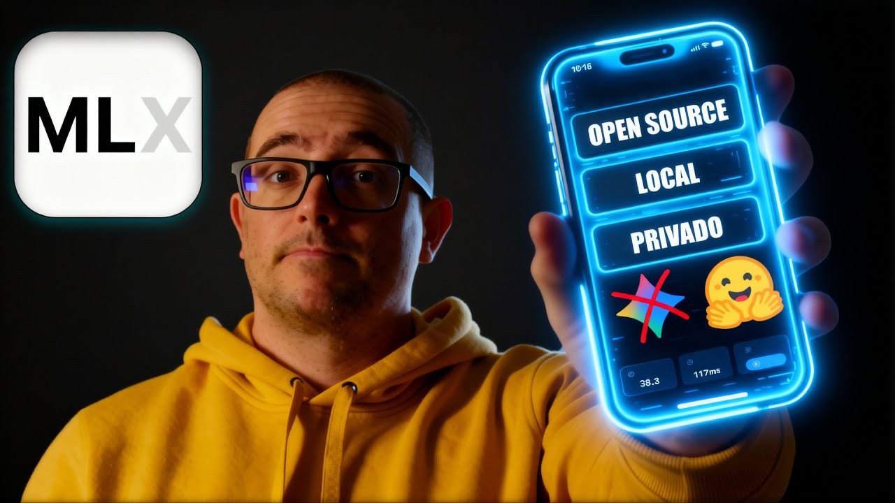 Rodando um modelo OPEN SOURCE no iPhone com MLX - (OFFLINE e PRIVADO)