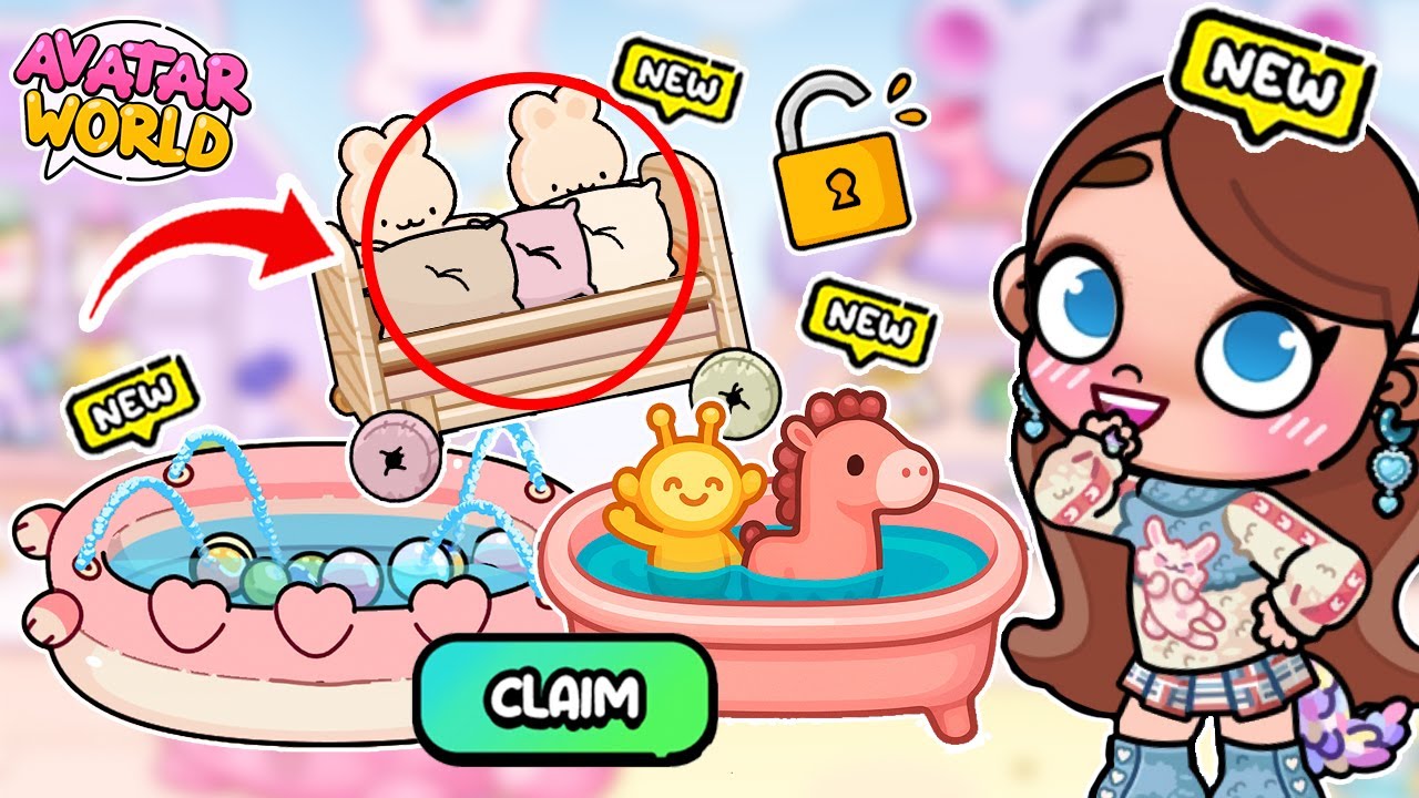 DESBLOQUEA LOS NUEVOS OBJETOS PARA PEQUES CON ESTOS HACKS en Avatar World😱 | Sol Games