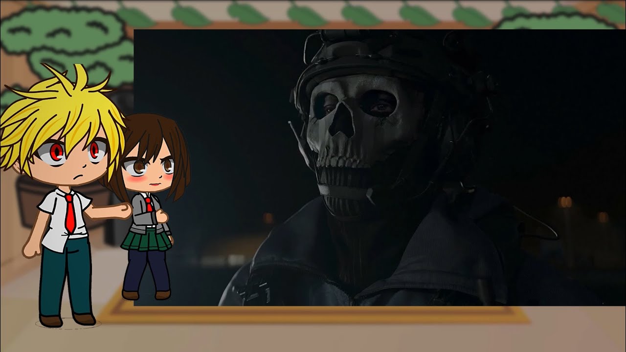 Class 1A react to Deku as Ghost||BNHA/MHA || GCRV |I No Ships ||