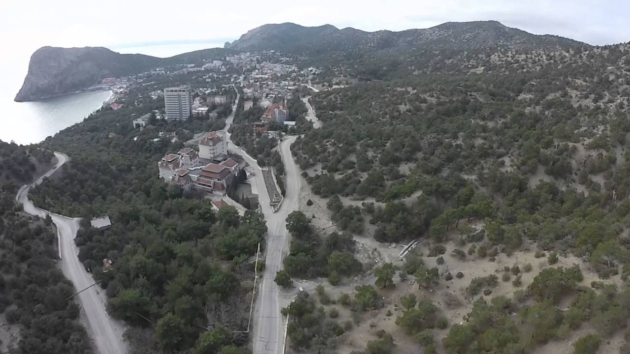 Первый BASE прыжок в истории горы Сокол (Крым, Судак).