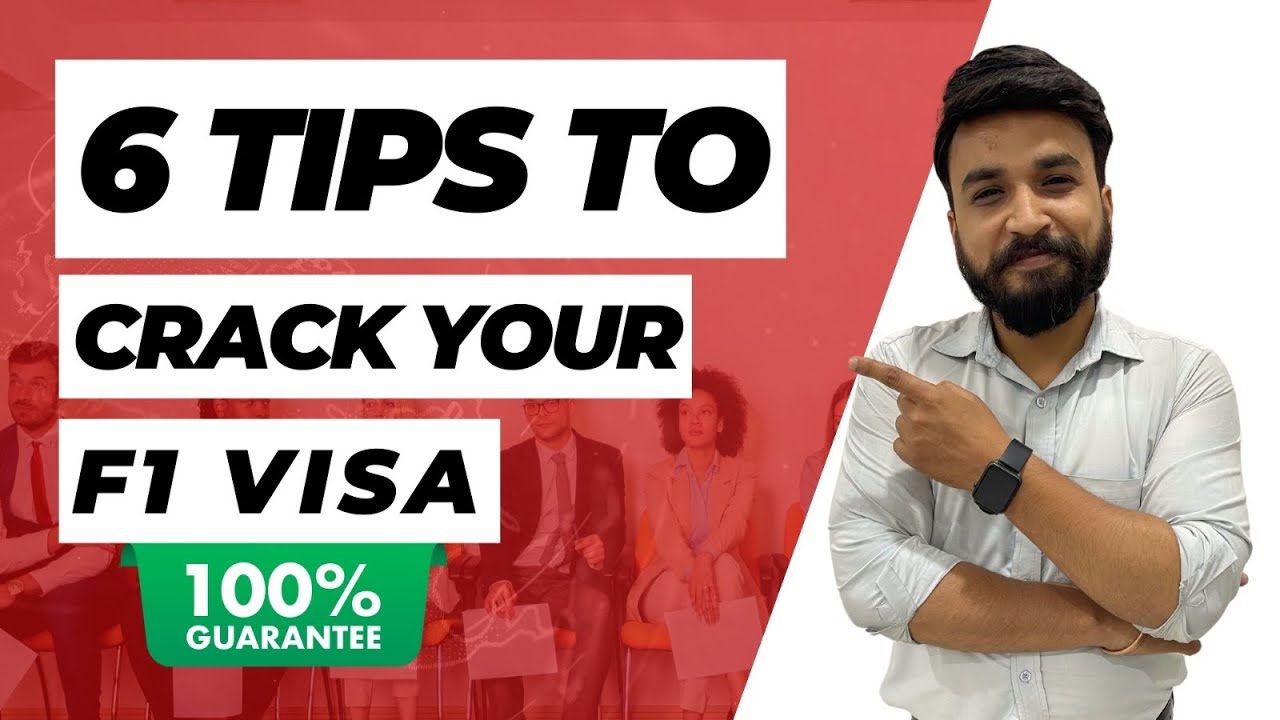 6 Tips to crack your F1 visa/ 100% Guaranteed/ US F1 Visa Interview Tips and Tricks