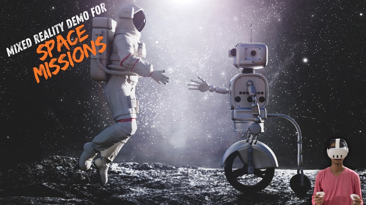 Mixed Reality Demo for Space Missions | Meta Quest 3 | Unreal Engine 5