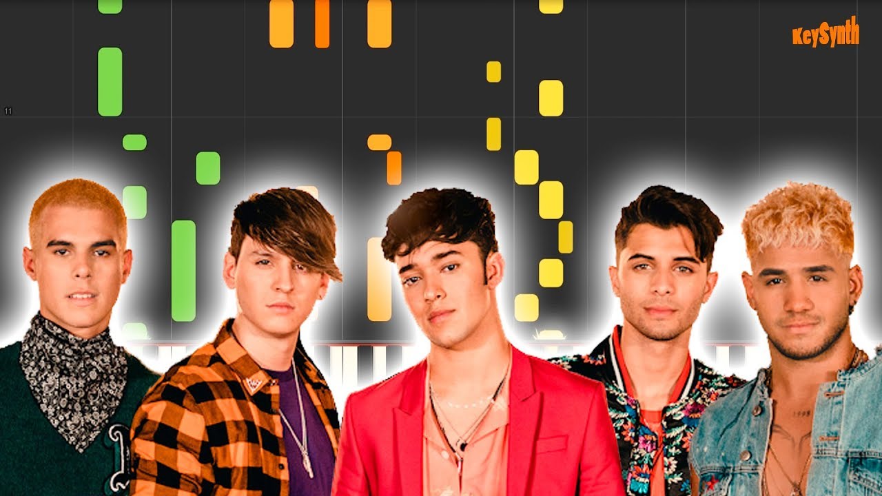 Se Vuelve Loca - CNCO - Piano - Synthesia
