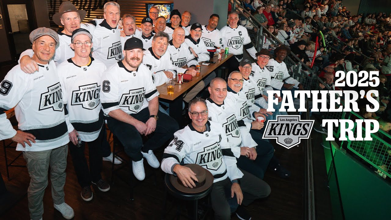 LA Kings Dads Go on the Road with the Team! | 2025 Father's Trip