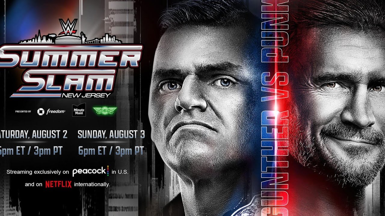 WWE 2K25 | CM PUNK VS GUNTHER WORLD HEAVYWEIGHT CHAMPIONSHIP SUMMER SLAM