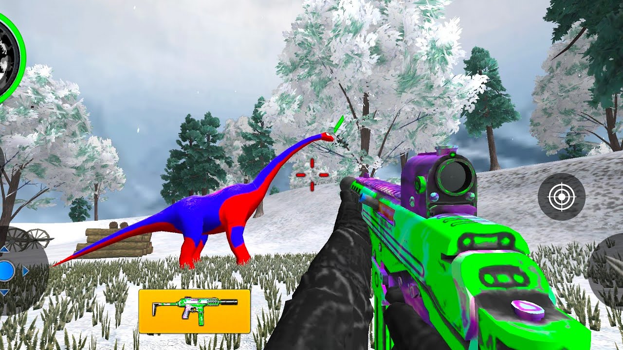 Wild Animal Hunter 3D - Dinosaur Hunter Game - Android Gameplay 