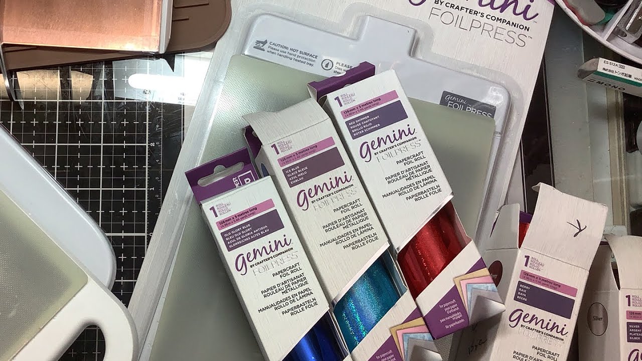 Hot Foiling myths & the $8 solid foil plate in the Gemini FoilPress