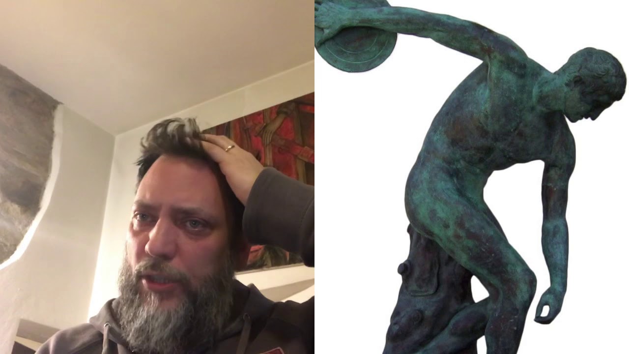 ARTE-RACCONTO  IL DISCOBOLO di Mirone