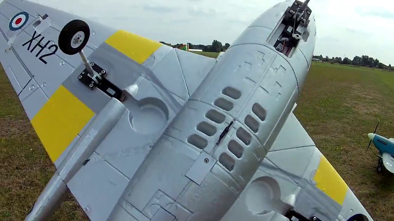 HobbyKing Durafly D.H.100 Vampire Mk6 EDF jet with modifications.