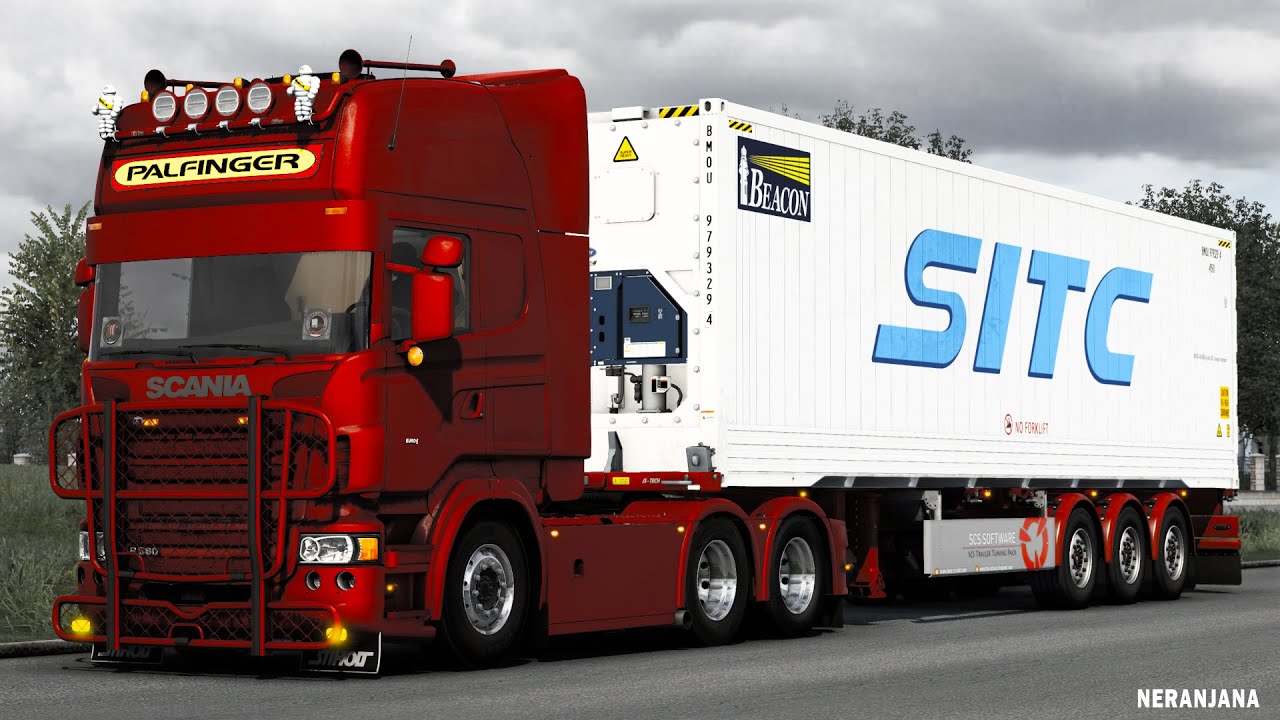 ETS2 Mods v1.44 | SCS Trailer Tuning Pack v1.8.6 | ETS2 Mods