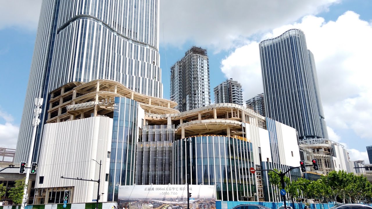 【Walking 上海 81】 2025 前灘の今 建設中の世紀前灘と前灘31、前灘公園巷など