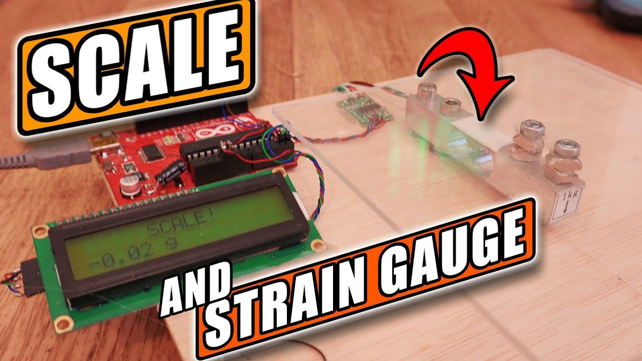 How STRAIN GAUGE Works | Precision SCALE With Arduino