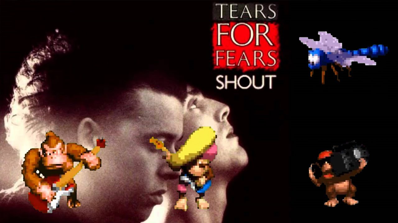 Tears For Fears - SHOUT but with the DONKEY KONG COUNTRY Soundfont