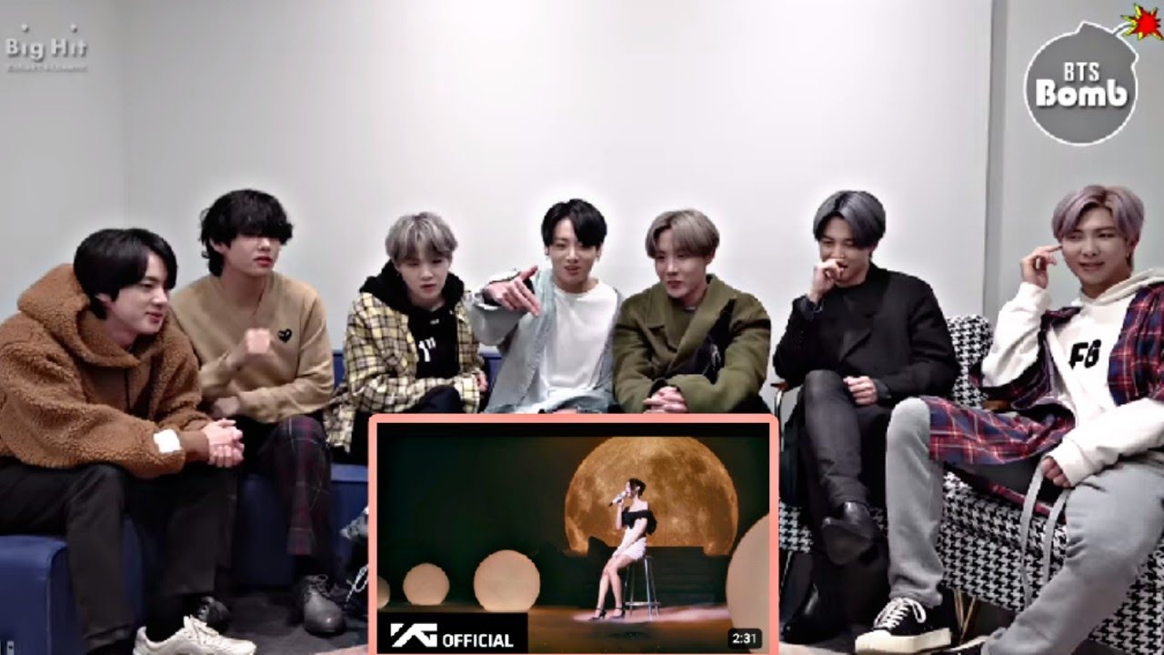 BTS Reaction to JENNIE Jazz performance (Fanmade 💜)