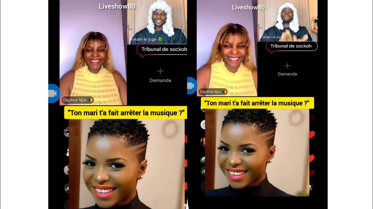 Daphné Ndjie explique a porkam le pourquoi elle a laissé la musique.#daphne