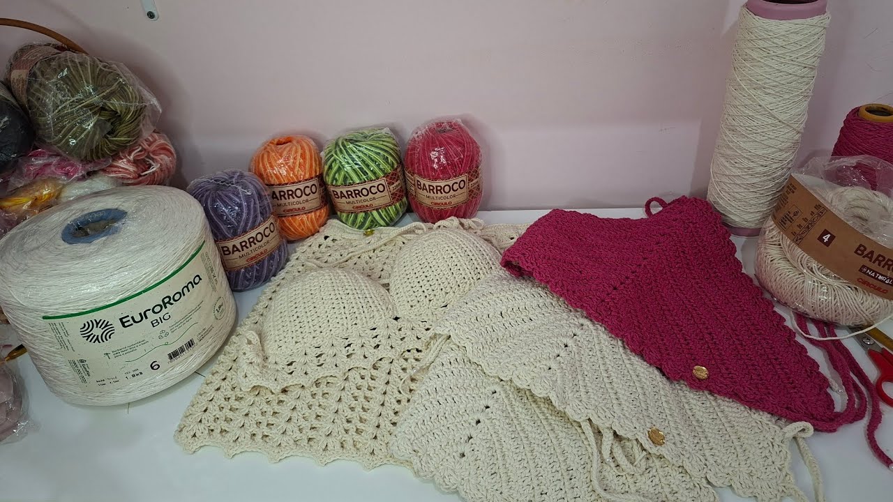 Produção da semana e comprinhas, quanto está custando um barbante por aqui 🫣🥰😘
