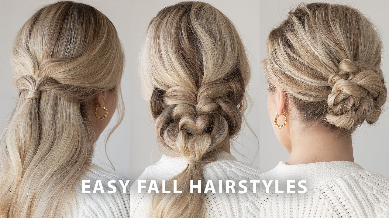 NEW & Easy Fall Hairstyles 🍂🤎