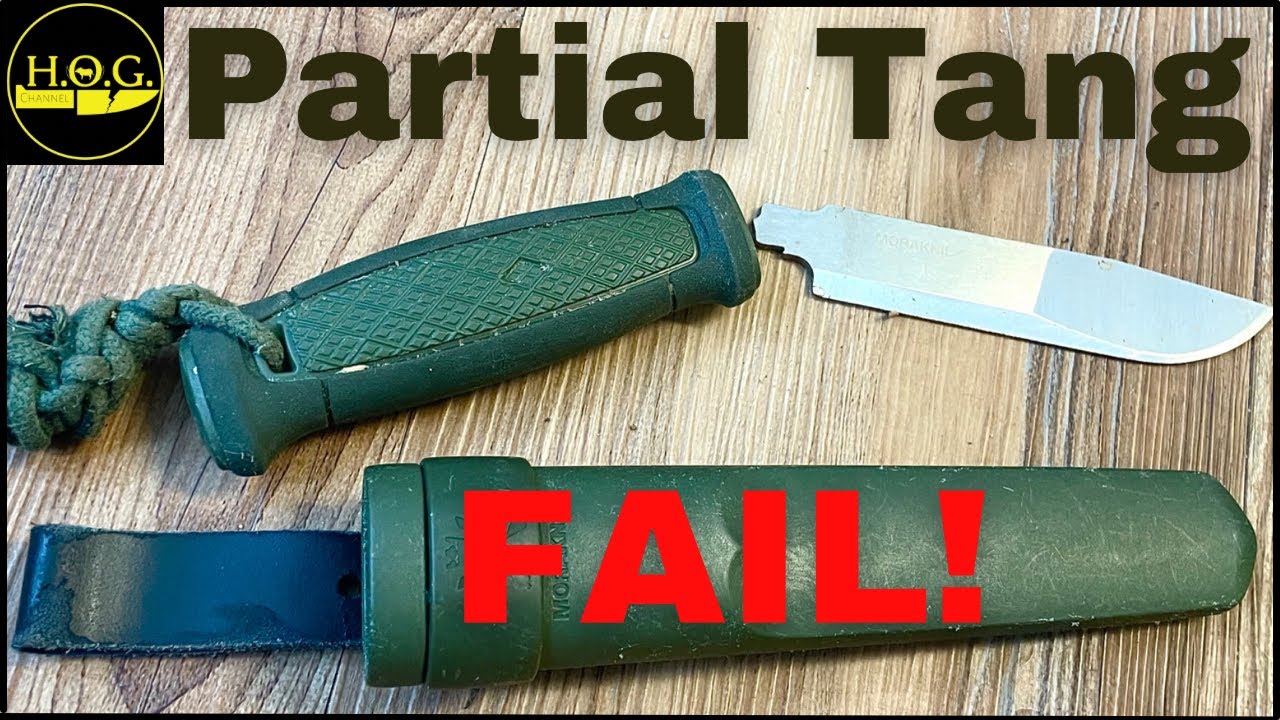 Mora Kansbol SNAPS IN HALF | Is Full Tang The Only Way To Go?