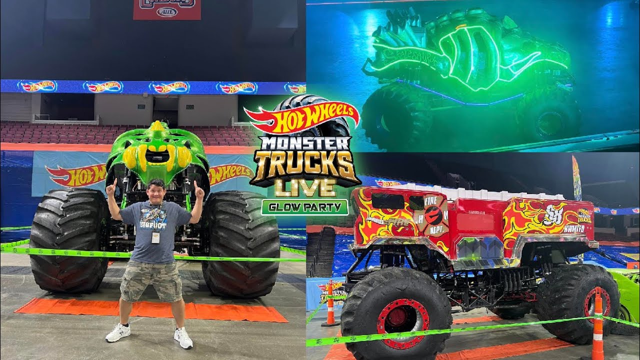 Hot Wheels Monster Trucks Live Glow Party Bakersfield, CA 8/17/2024 (Afternoon) Vlog/Full Show