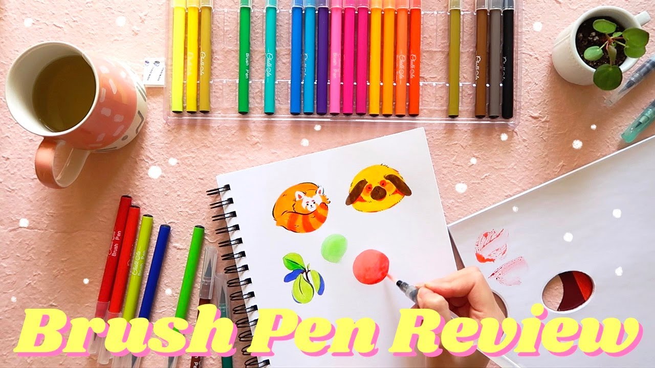 ✏ Chalkola Watercolor Brush Pen Review