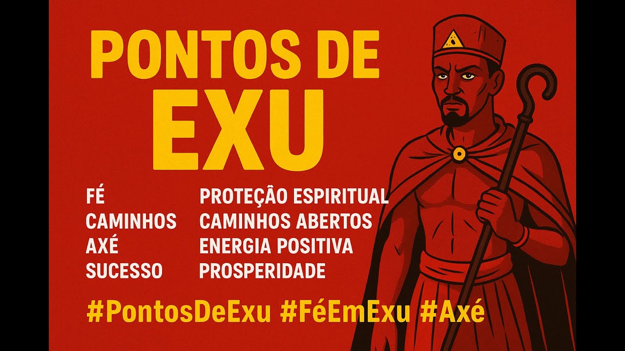 Pontos de Exu &hellip; abrindo caminhos, protegendo, levando embora todo mal. Quem tem f&eacute;, sabe