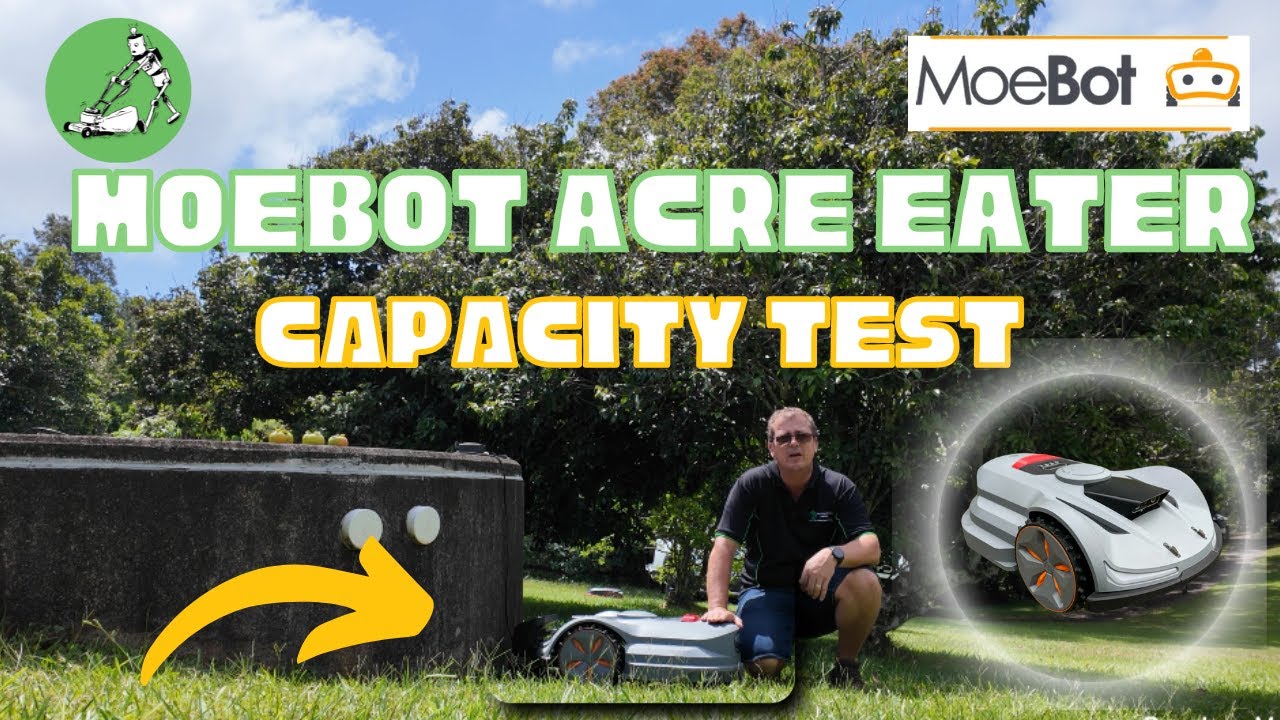 Тест производительности MoeBot Acre Eater от компании Robot Lawn Mowers Australia