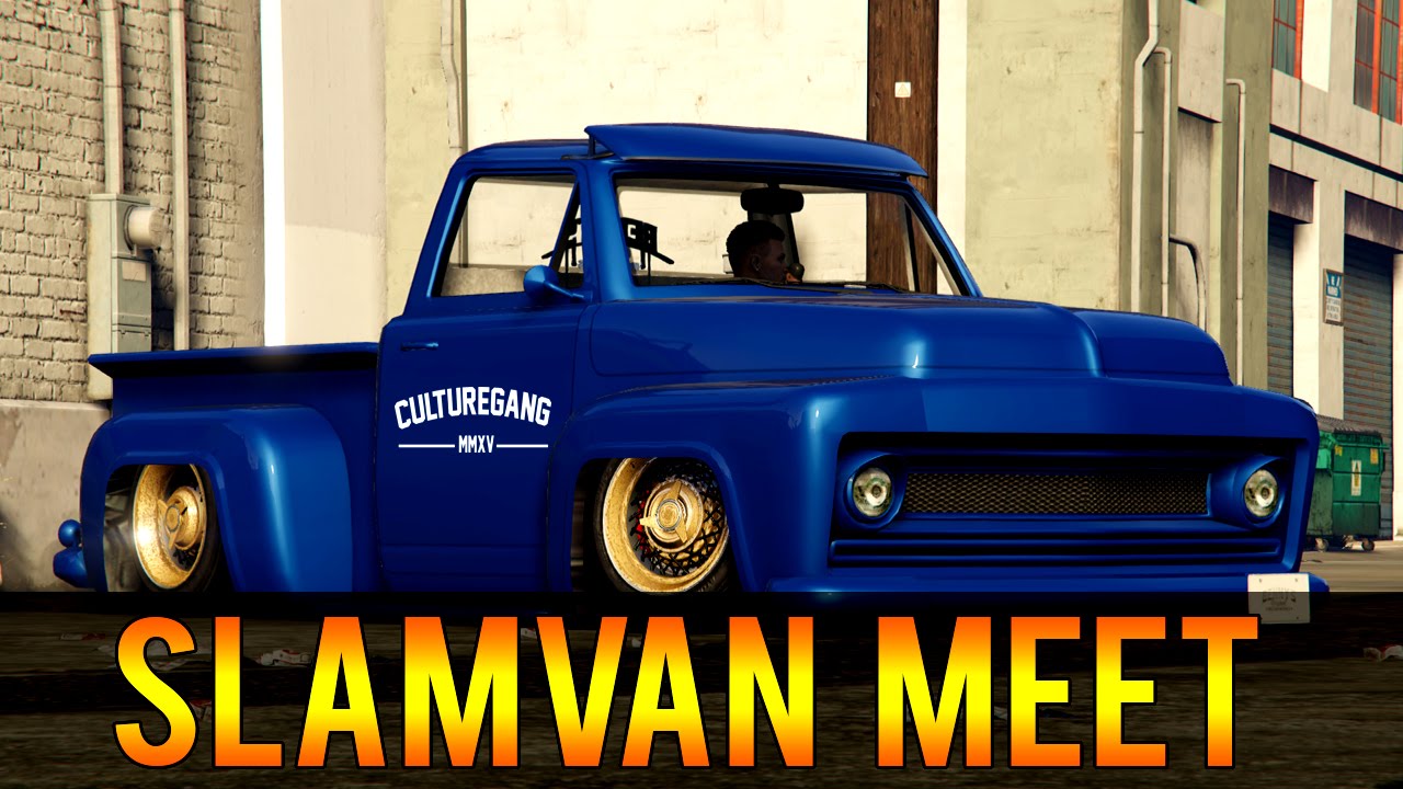 GTA 5 - VAPID SLAMVAN MEET - XBOX ONE! [CG4]