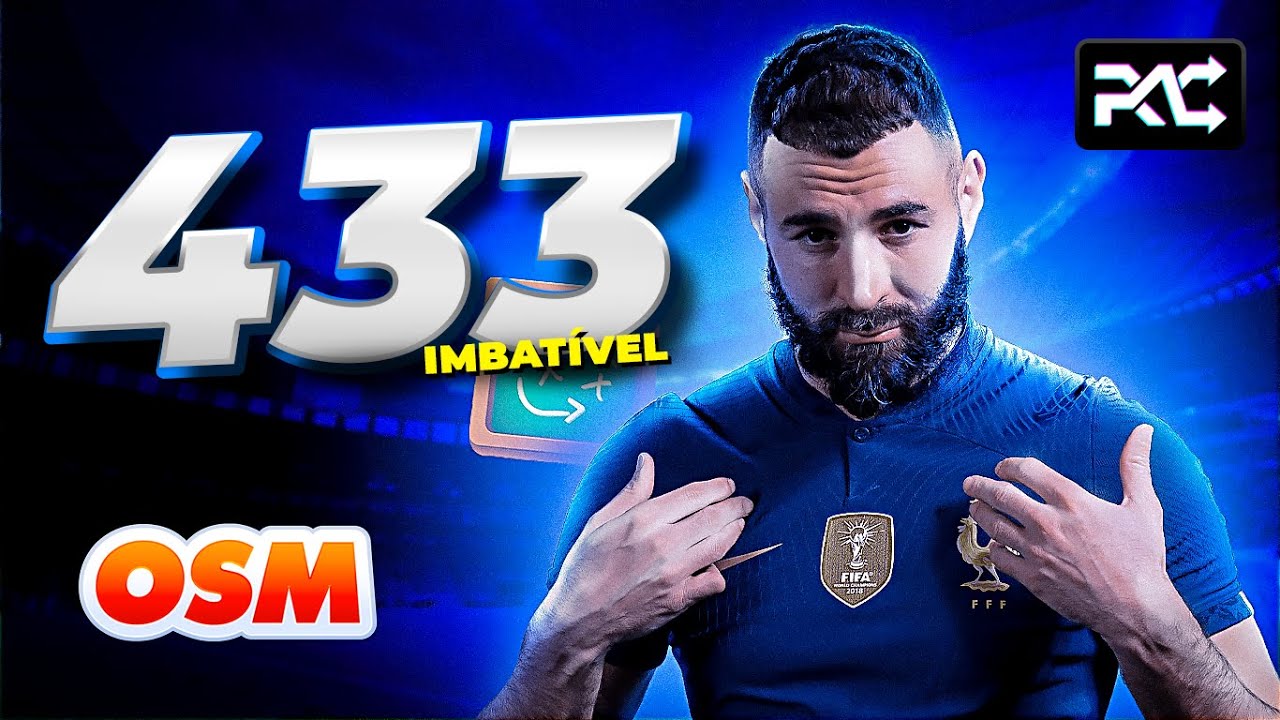 MELHOR TÁTICA PARA COMBATER 442 & 451 NO OSM (ONLINE SOCCER MANAGER)