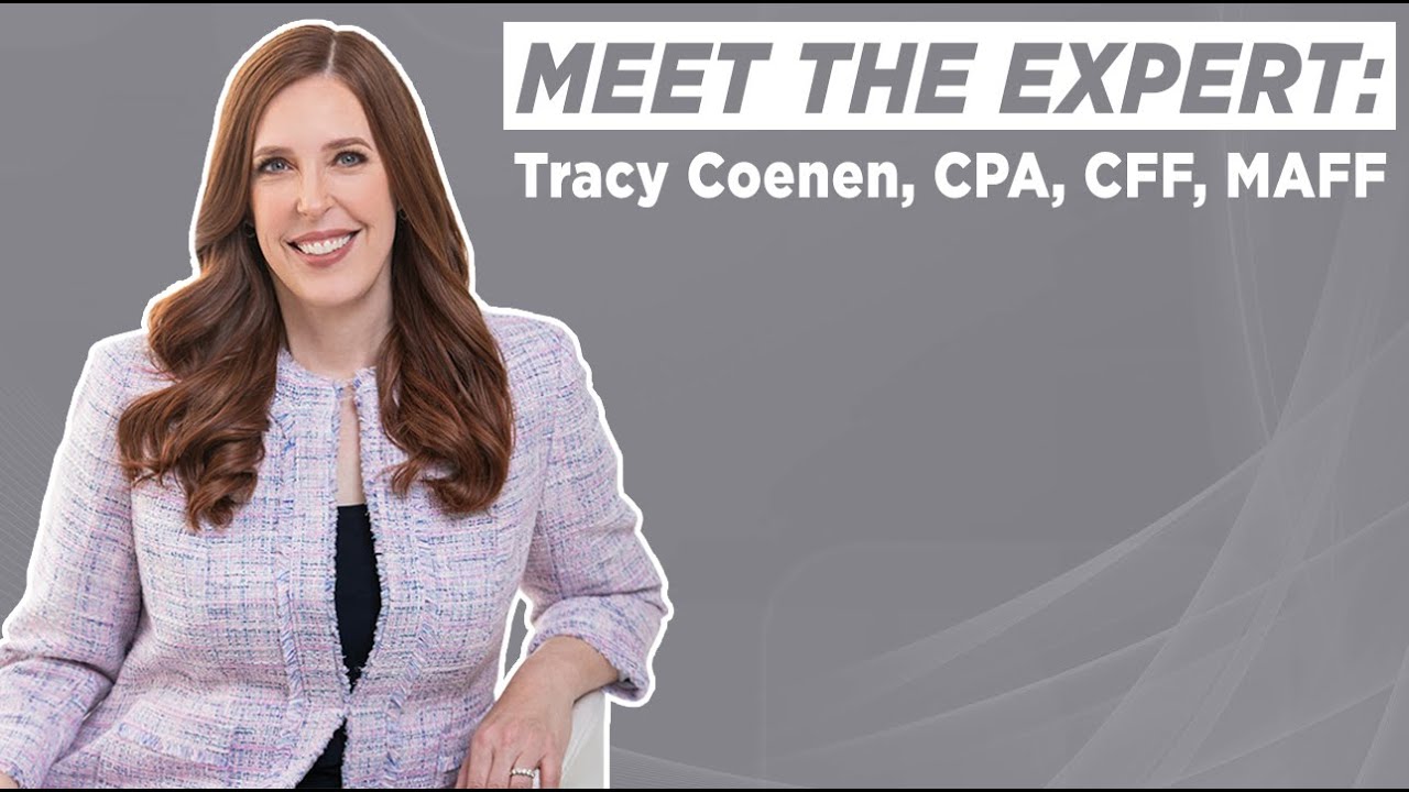 Meet the Forensic Accountant: Tracy Coenen CPA, CFF, MAFF