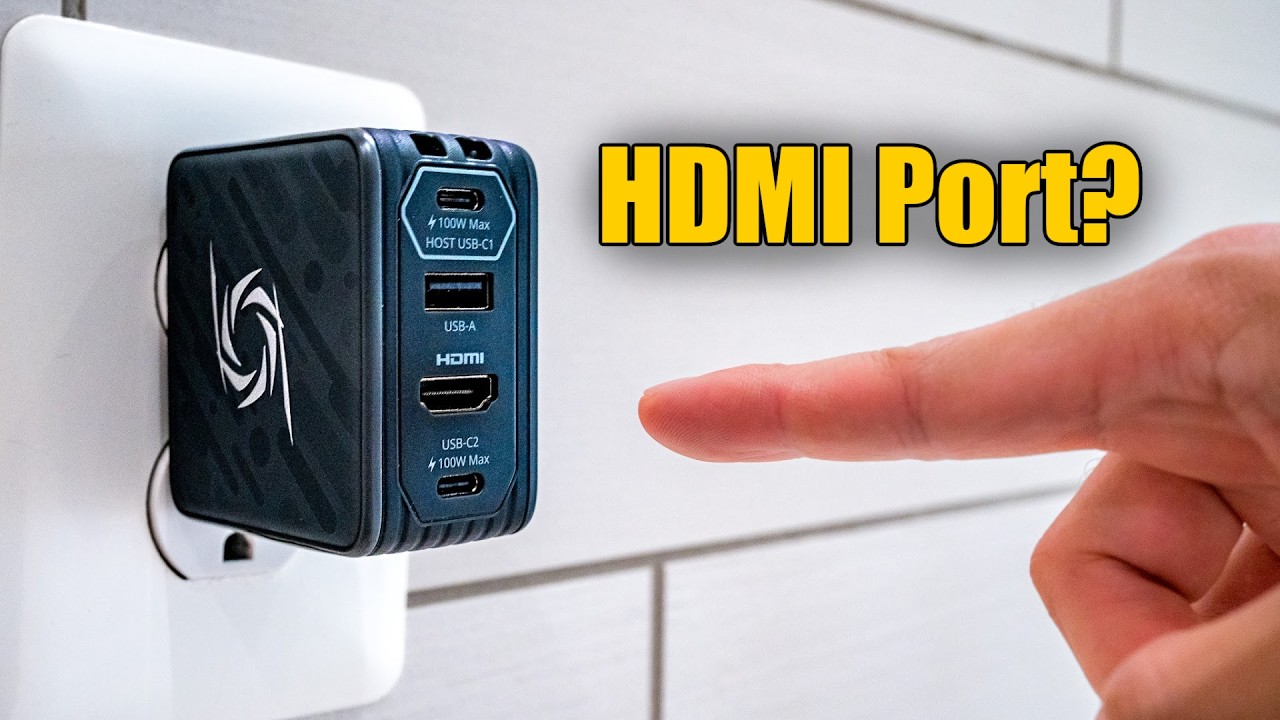 This Charging Brick has a Secret Trick // AVerMedia GC313 CORE GO