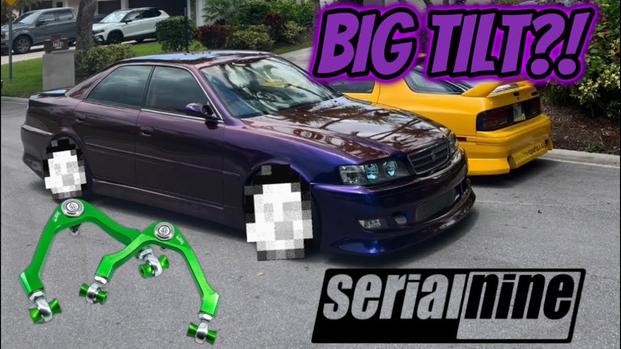 INSTALLING SERIAL NINE CAMBER ARMS ON MY JZX100 CHASER!