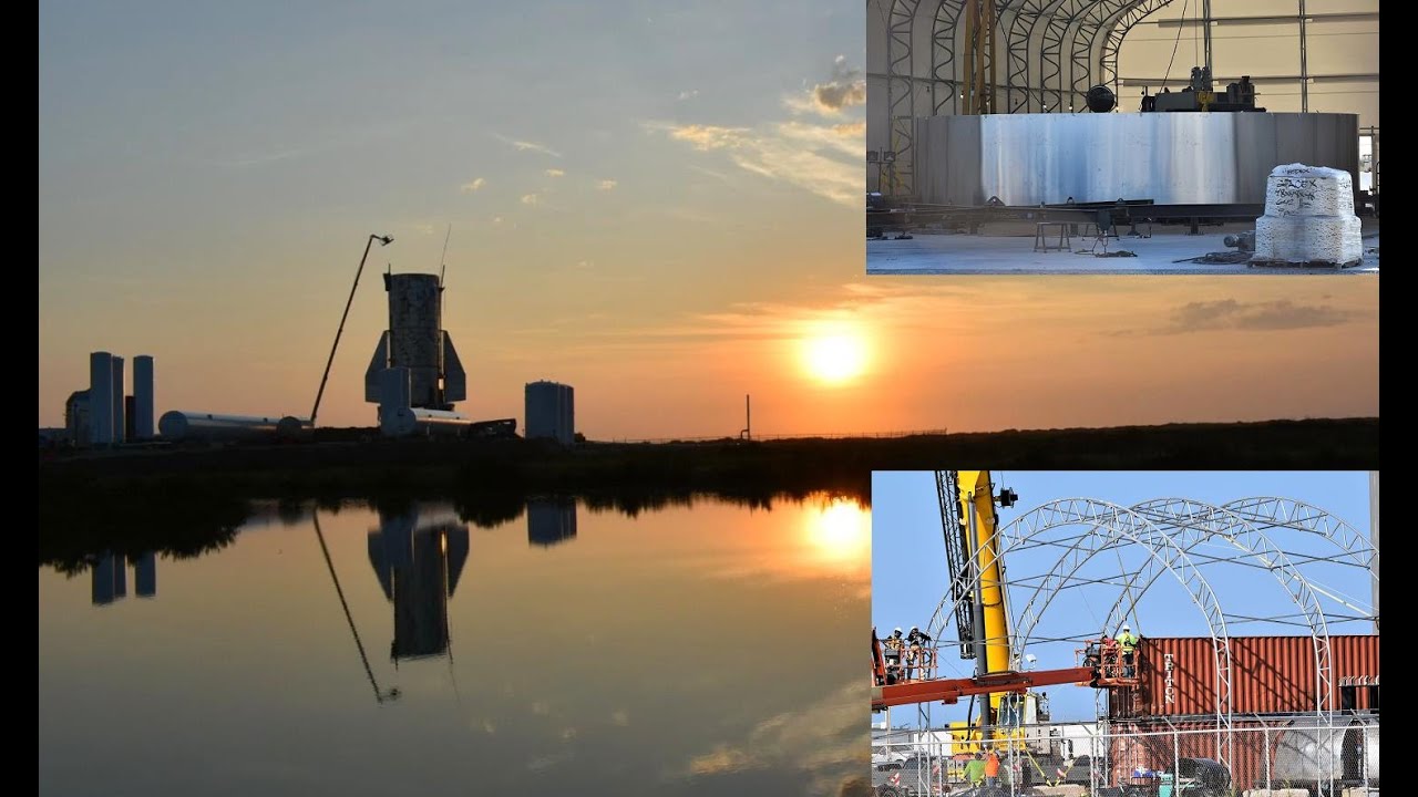 SpaceX Boca Chica - Preparing for Starship Mk3 - November 25, 2019
