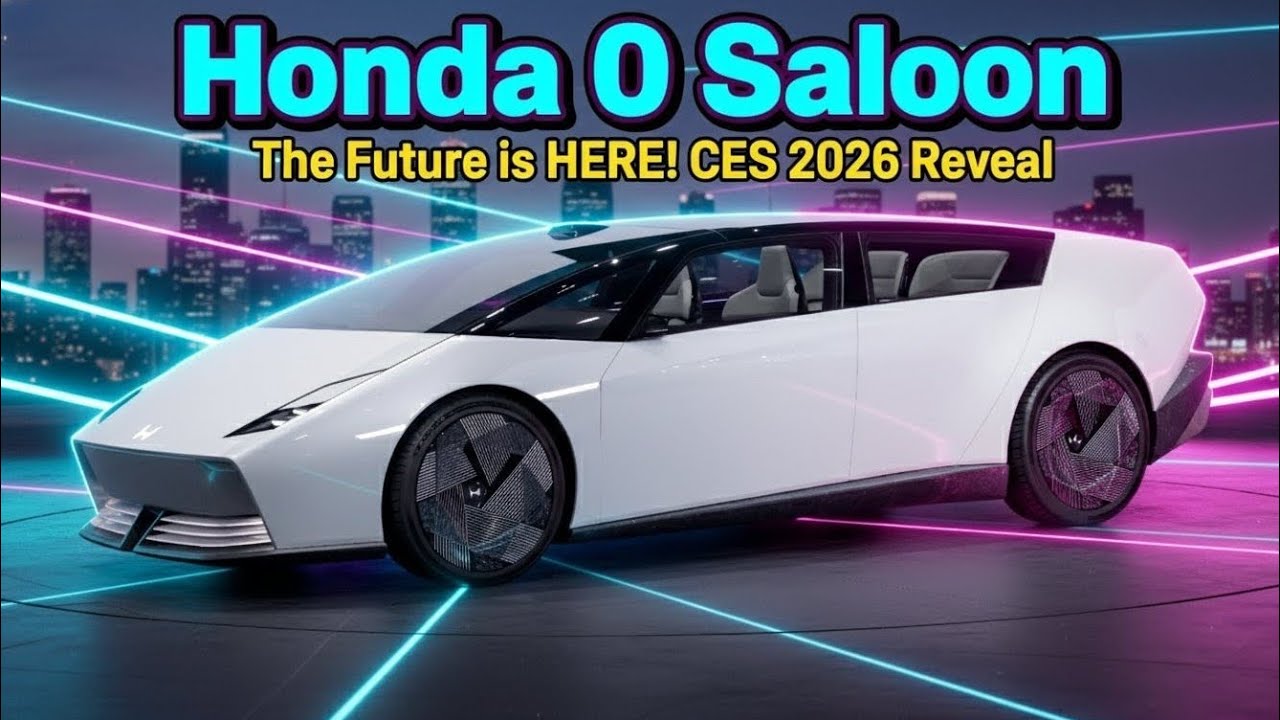 The Honda 0 Series Saloon — The EV That Starts From Zero. 