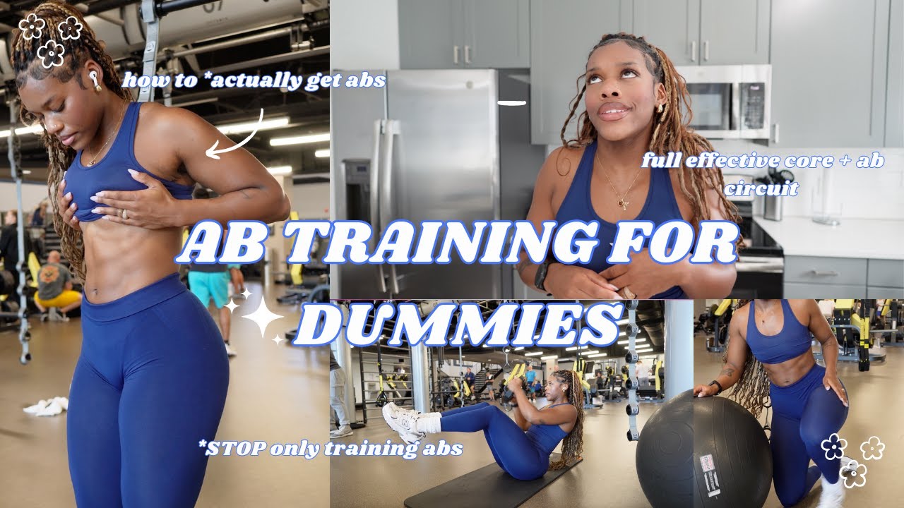 ABS vs. CORE TRAINING for DUMMIES | how to actually get abs, what you’re doing wrong