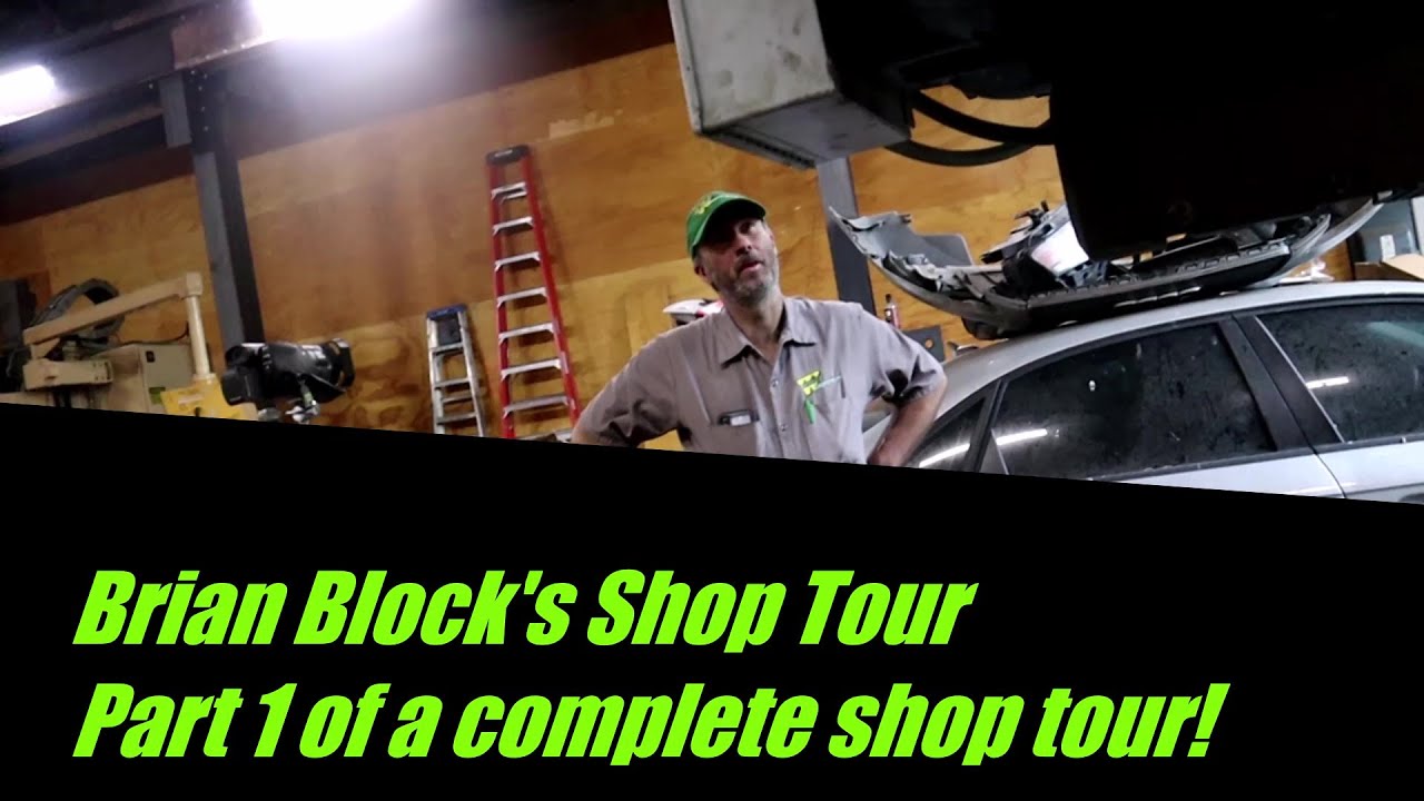 Brian Block's Shop Tour.. Part 1