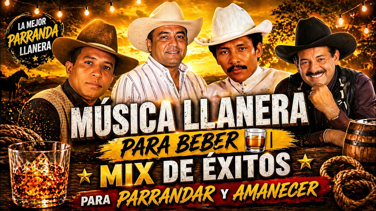 ¡Parrando Llanero Inolvidable! 🥃 Mix de Éxitos para Beber y Amanecer - Marmaz Records