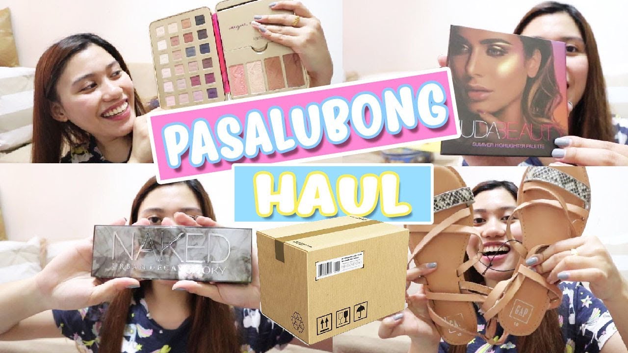 PASALUBONG HAUL (make-up, clothes atbp.)  💜 Purpleheiress Vlogs