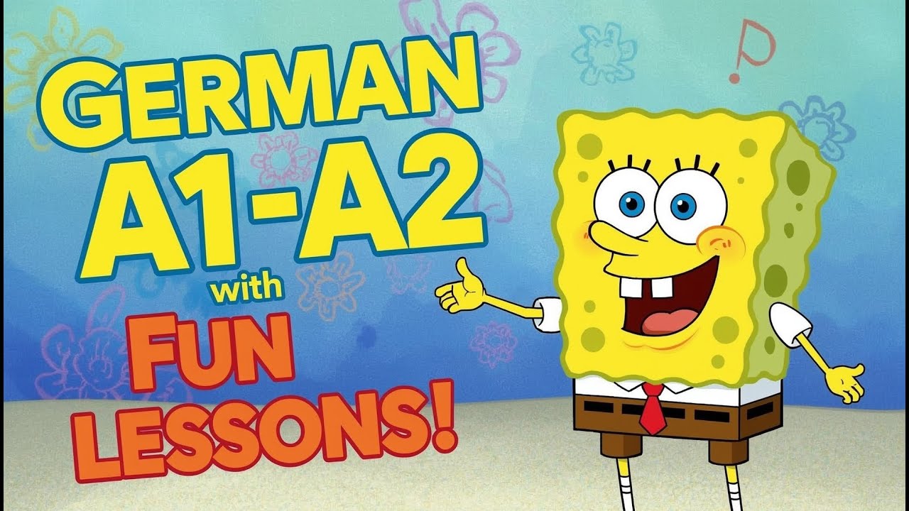 Learn German with Sponge Bob - Fun A1-A2