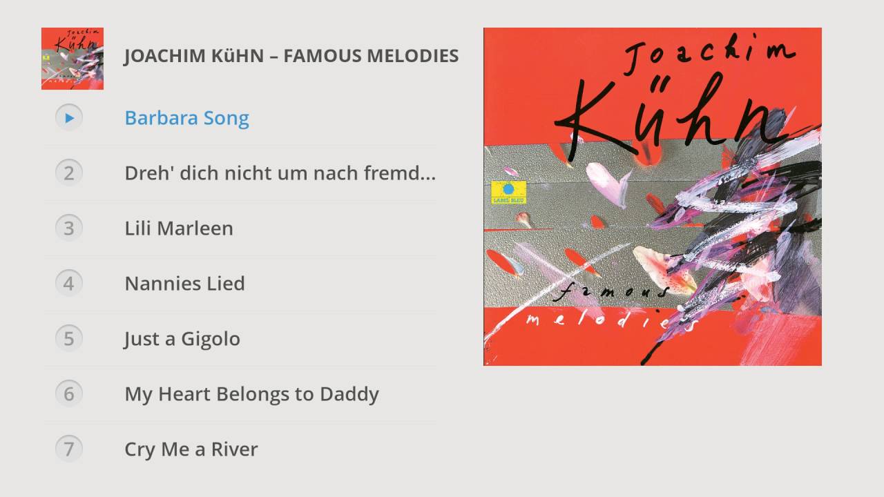 Joachim Kühn - Famous Melodies