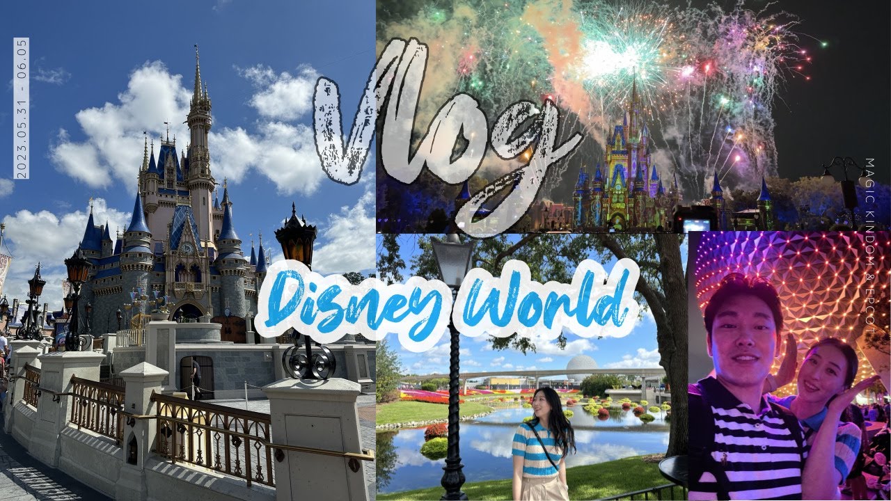 [Disney World Vlog] Orlando, Florida 디즈니 월드 | Ep. 01: Magic Kingdom and EPCOT
