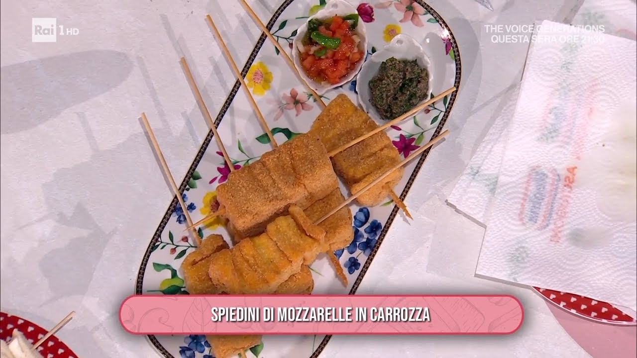 Spiedini di mozzarelle in carrozza - È sempre mezzogiorno 20/03/2026