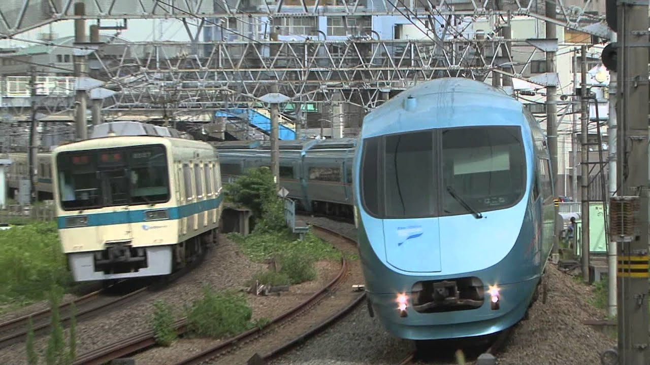 (HD) 小田急ロマンスカー60000系MSE 特急メトロはこね号他 (Multi Super Express)