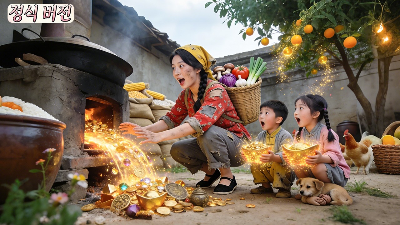 전남편 위해 희생하다 죽은 그녀, 회귀 후 완전 각성! 가난 속 각성한 공간 능력으로 금이 쏟아지고 인생 역전 시작!#drama #kdrama #드라마