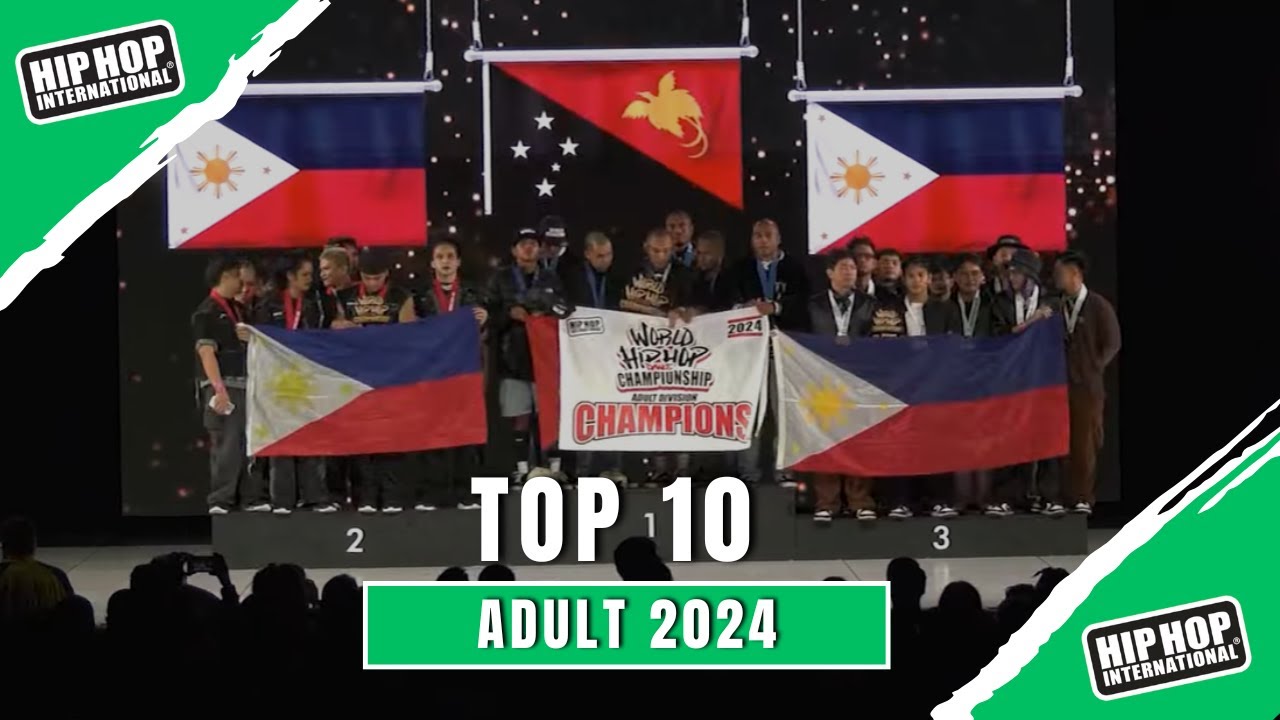 TOP 10 ADULT 2024 - HIP HOP INTERNATIONAL