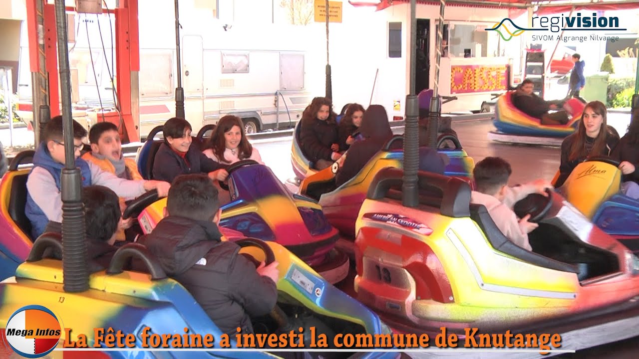 La Fête foraine investi la commune de Knutange jusqu'au 2 avril