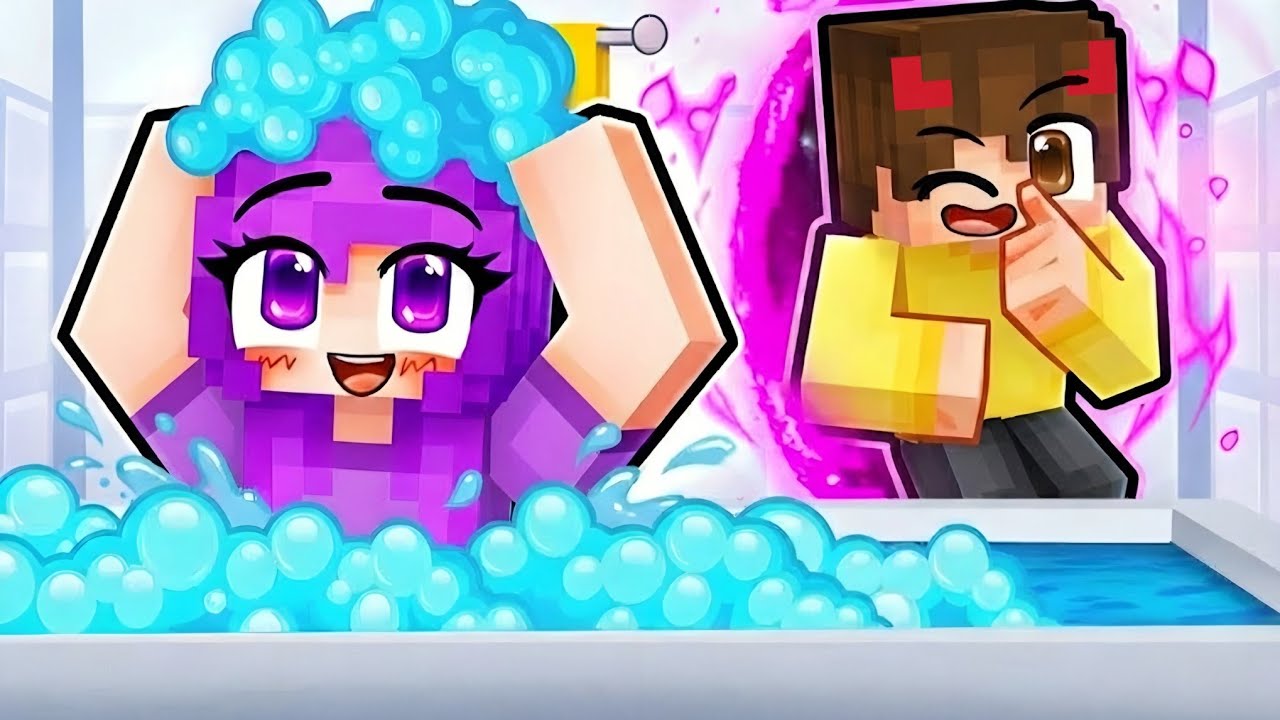 MENGINTIP CRUSH Aku GUNA PORTAL GUN Di Minecraft 