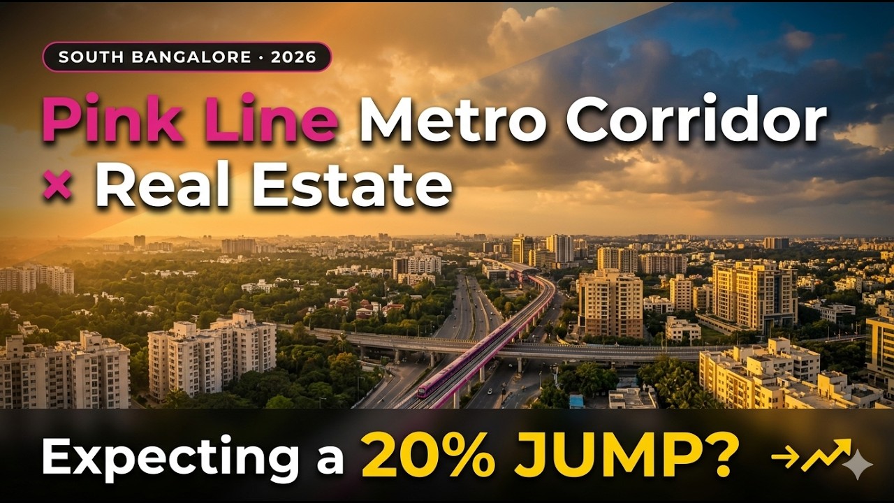 Pink Line Metro Explained: Why South Bangalore Prices Will Rise