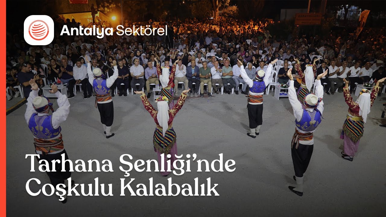 Yelten&rsquo;de Tarhana Şenliği coşkusu